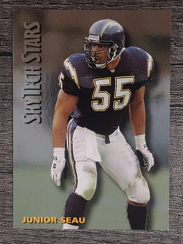 1994 SkyBox Premium SkyTech Stars #ST9 Junior Seau