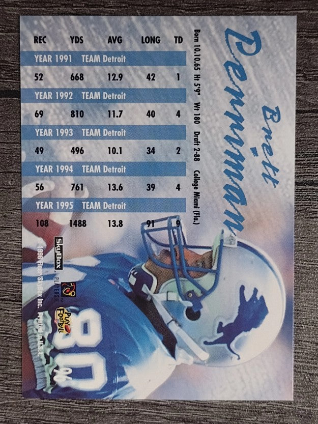 1996 SkyBox Impact Rookies #96 Brett Perriman AIR