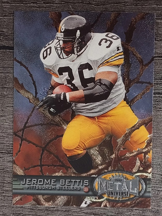 1997 Metal Universe #81 Jerome Bettis