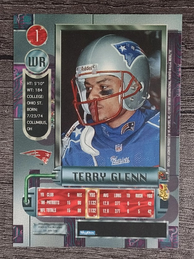 1997 Metal Universe #1 Terry Glenn