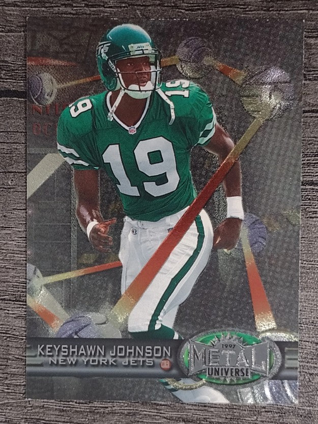 1997 Metal Universe #78 Keyshawn Johnson