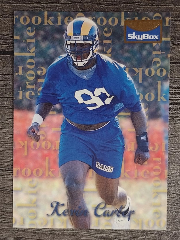 1995 SkyBox Premium #164 Kevin Carter RC