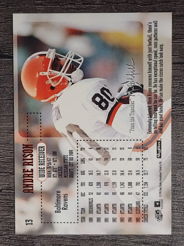 1996 SkyBox Impact #13 Andre Rison
