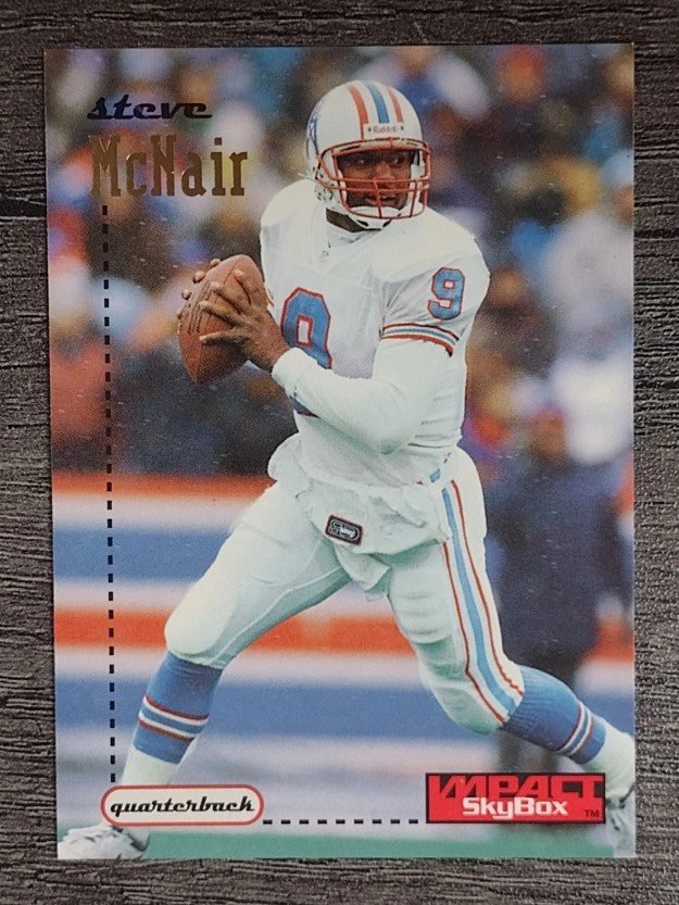 1996 SkyBox Impact #55 Steve McNair