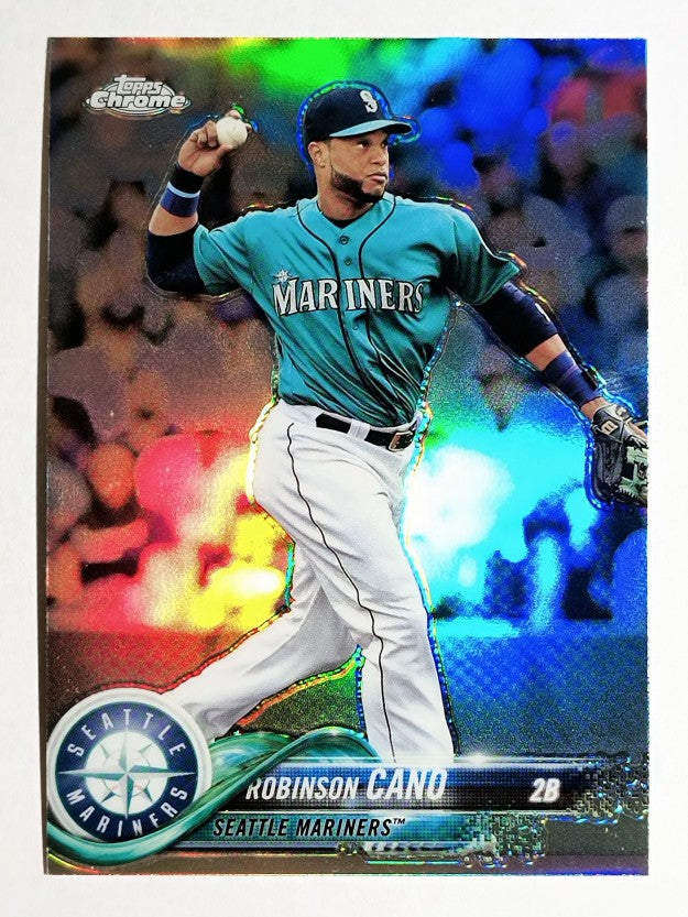 2018 Topps Chrome Refractors #52 Robinson Cano