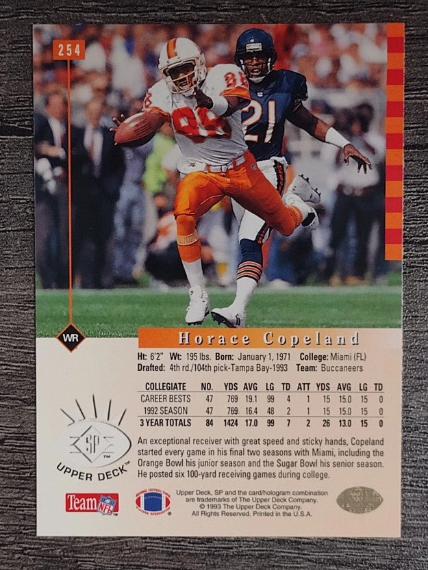 1993 SP #254 Horace Copeland RC