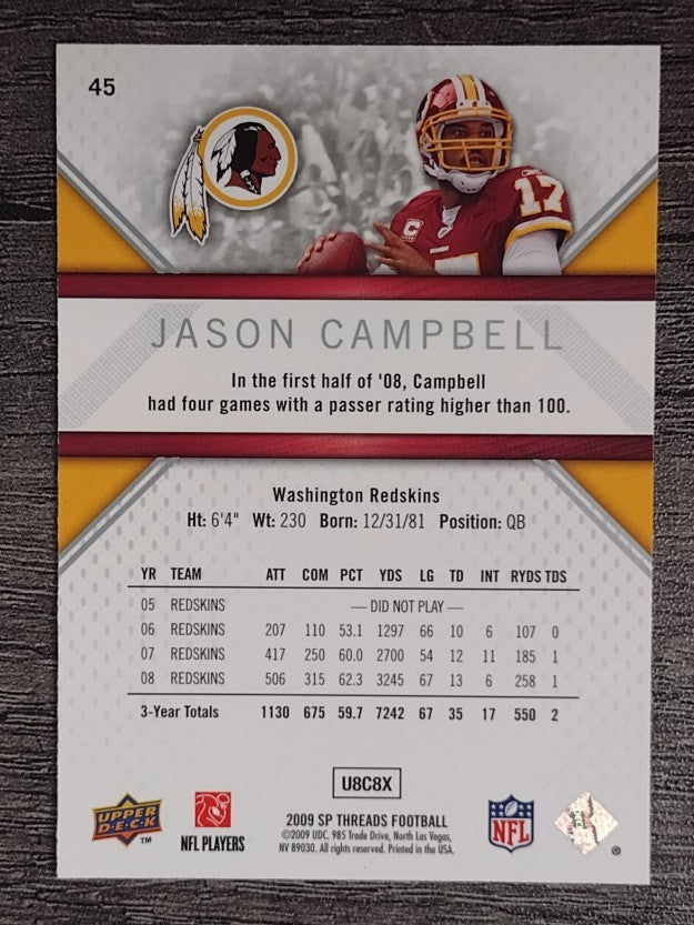 2009 SP Threads #45 Jason Campbell