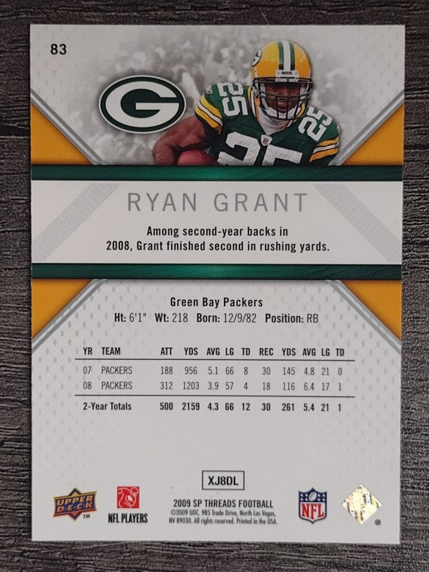 2009 SP Threads #83 Ryan Grant