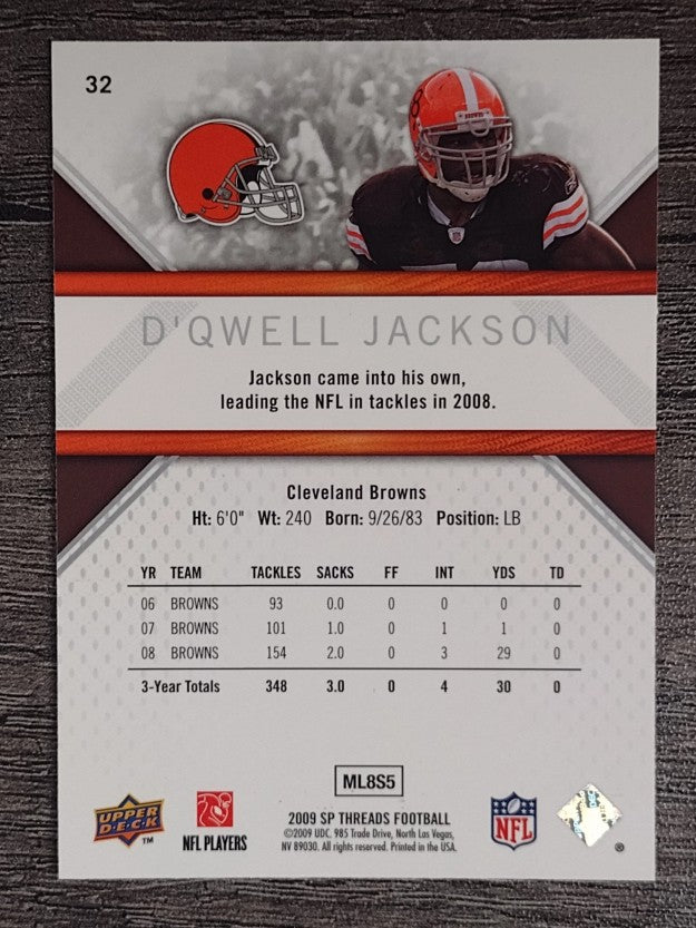 2009 SP Threads #32 D'Qwell Jackson