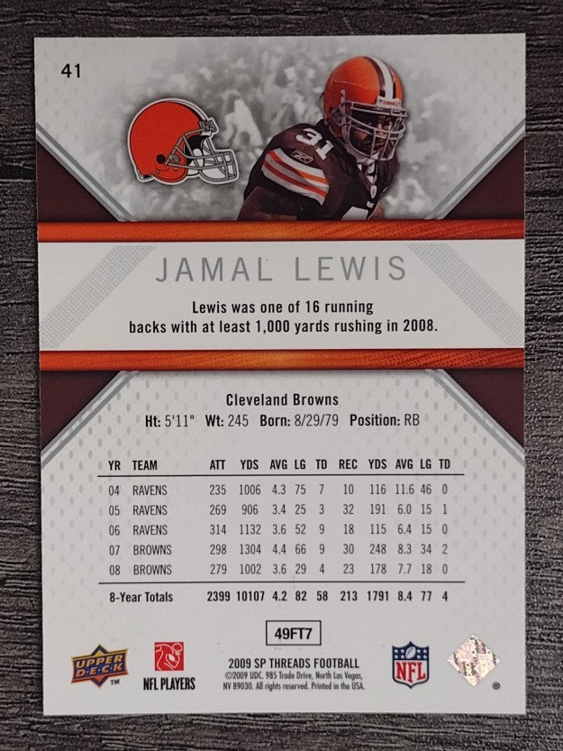 2009 SP Threads #41 Jamal Lewis