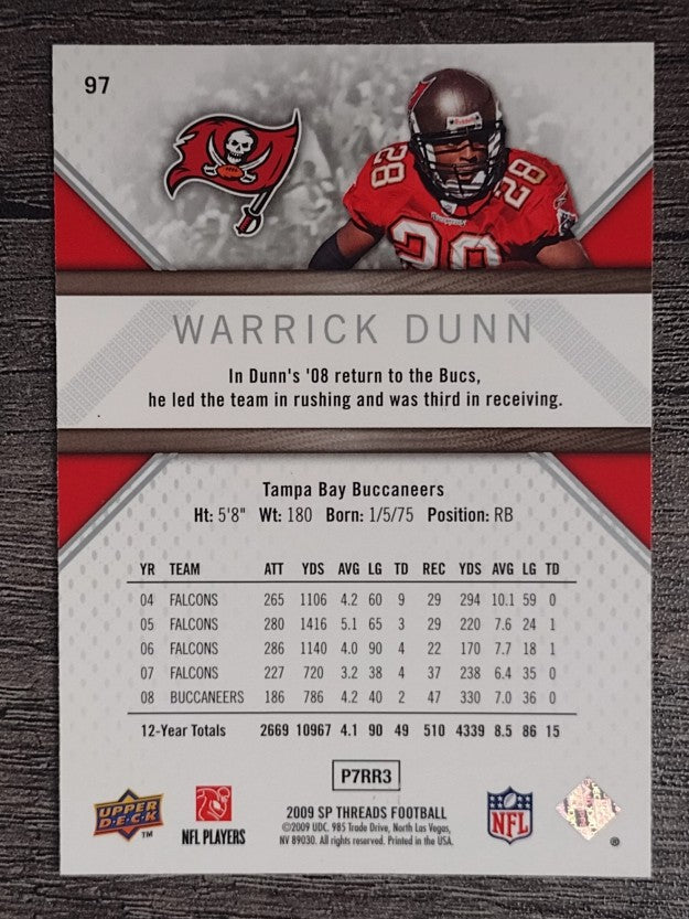 2009 SP Threads #97 Warrick Dunn