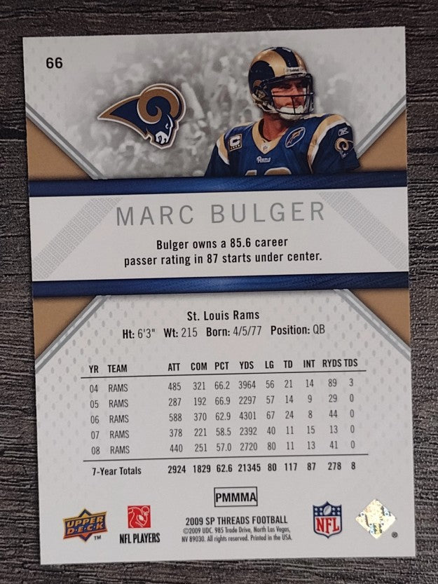 2009 SP Threads #66 Marc Bulger