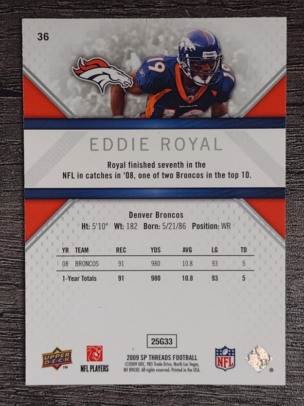 2009 SP Threads #36 Eddie Royal