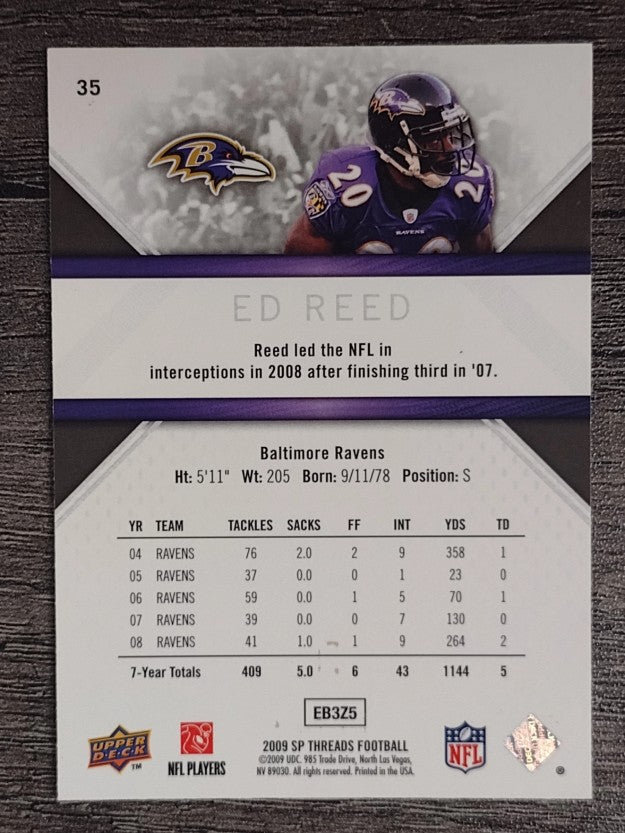 2009 SP Threads #35 Ed Reed
