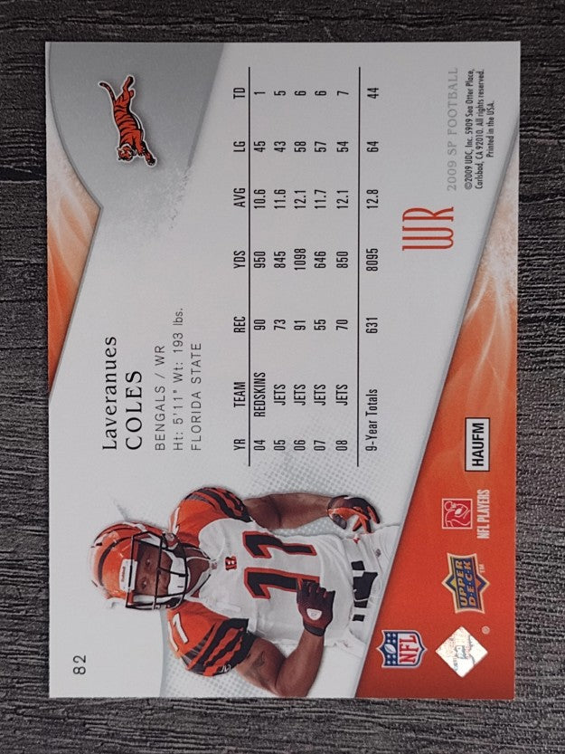 2009 SP Authentic Retail #82 Laveranues Coles