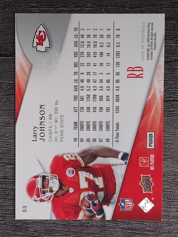 2009 SP Authentic Retail #53 Larry Johnson