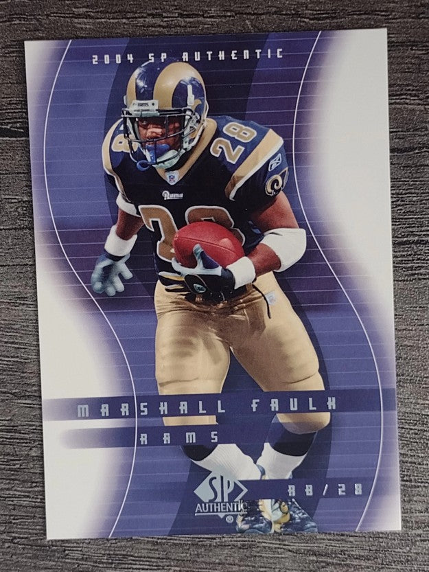 2004 SP Authentic #80 Marshall Faulk
