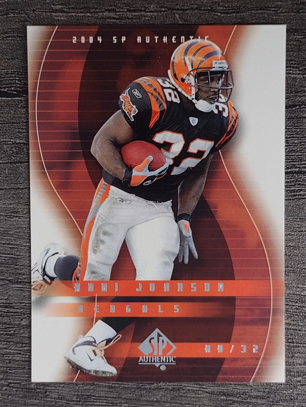 2004 SP Authentic #18 Rudi Johnson