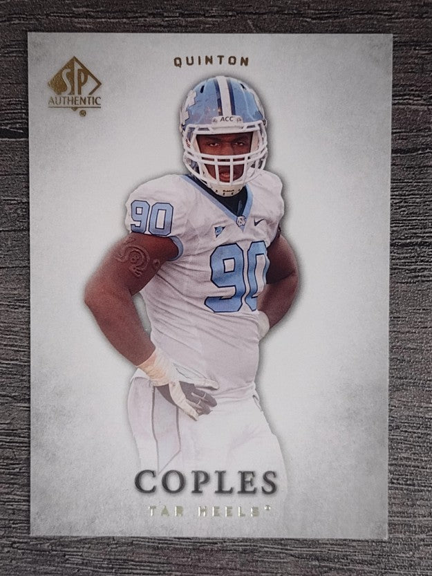 2012 SP Authentic #80 Quinton Coples