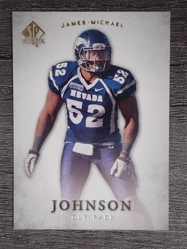 2012 SP Authentic #46 James-Michael Johnson