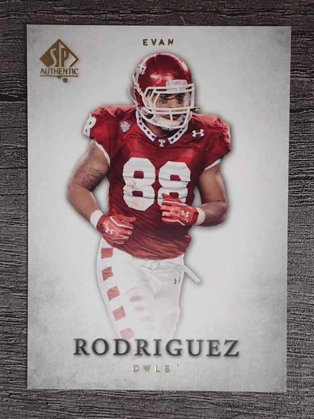 2012 SP Authentic #28 Evan Rodriguez