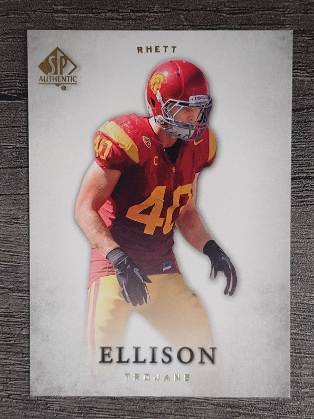 2012 SP Authentic #100 Rhett Ellison