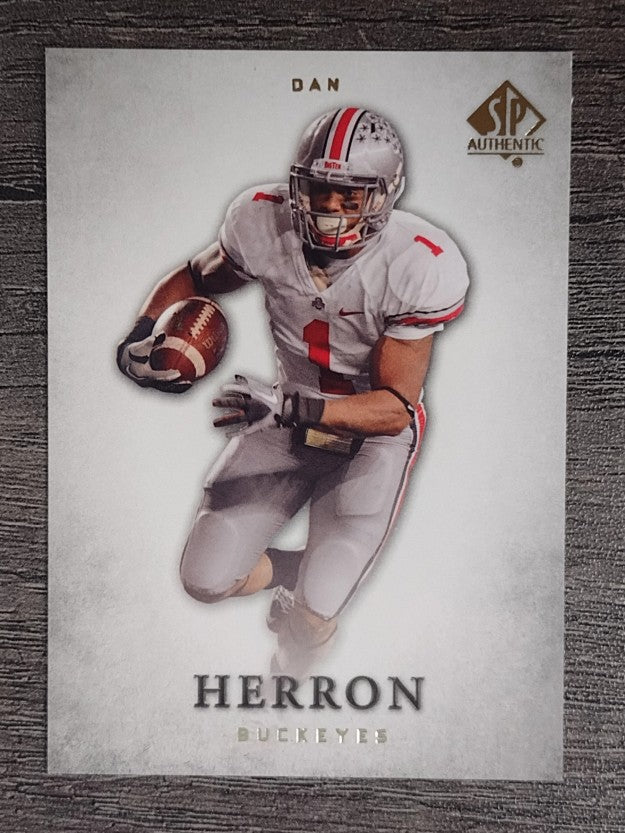 2012 SP Authentic #27 Dan Herron