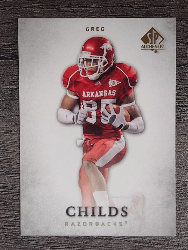 2012 SP Authentic #39 Greg Childs