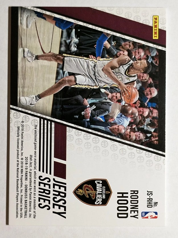 2018-19 Donruss Jersey Series #29 Rodney Hood
