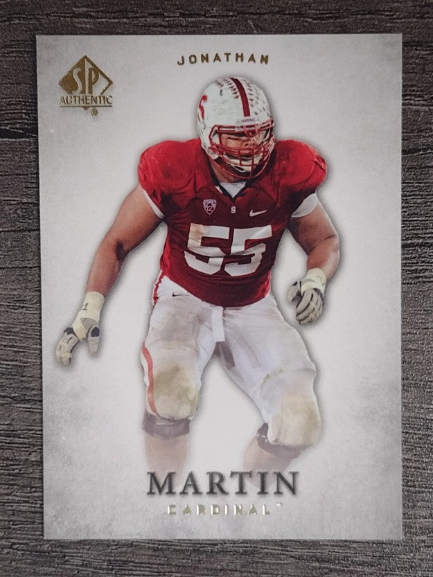 2012 SP Authentic #50 Jonathan Martin