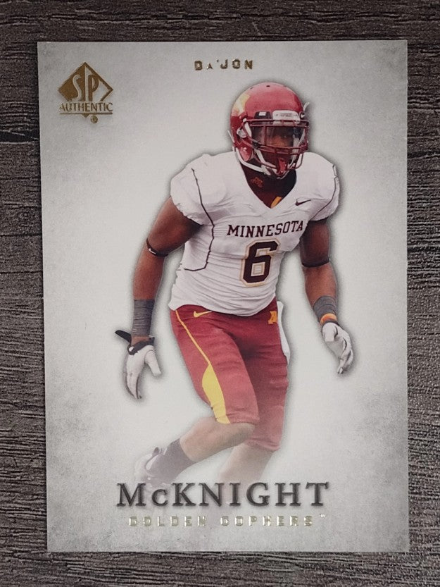2012 SP Authentic #26 Da'Jon McKnight