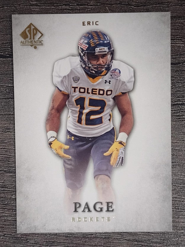 2012 SP Authentic #91 Eric Page