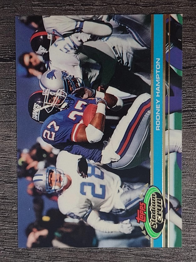 1991 Stadium Club #58 Rodney Hampton