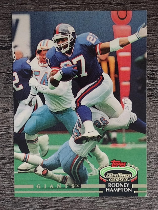 1992 Stadium Club #247 Rodney Hampton