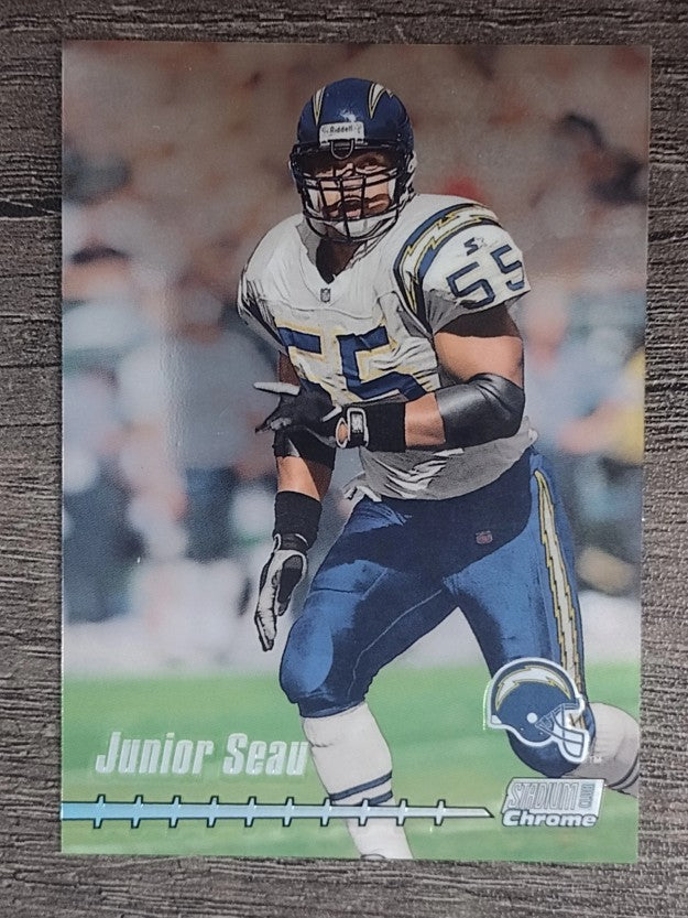 1999 Stadium Club Chrome #44 Junior Seau