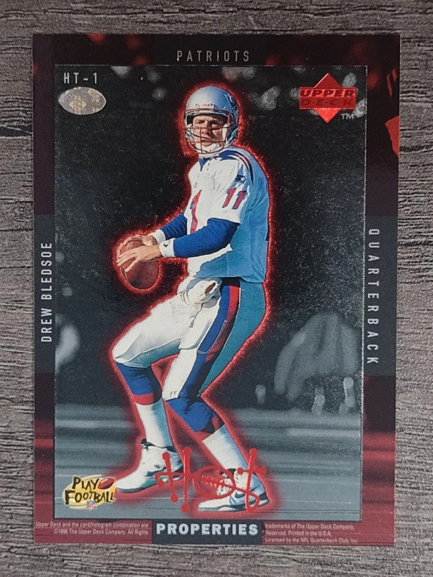 1996 Upper Deck Hot Properties #HT1 Dan Marino/Drew Bledsoe