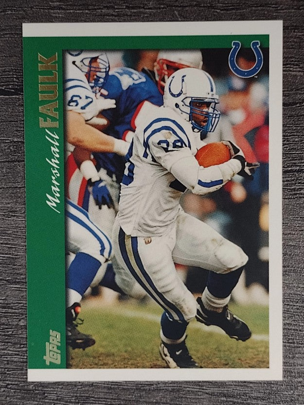 1997 Topps #10 Marshall Faulk