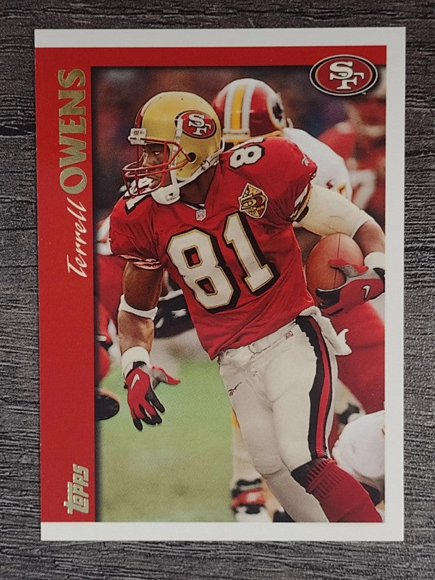 1997 Topps #186 Terrell Owens