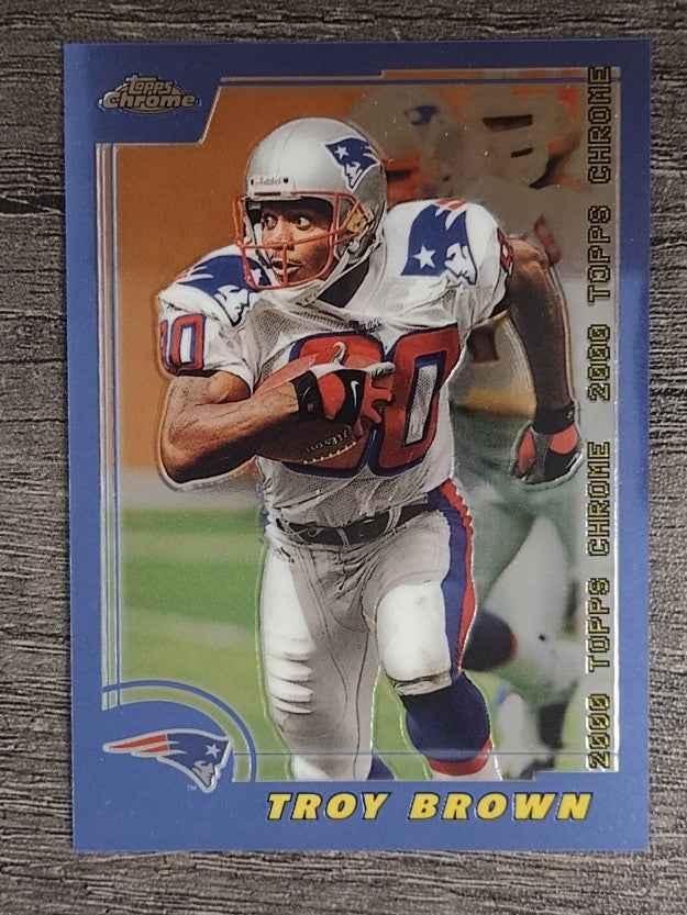 2000 Topps Chrome #122 Troy Brown