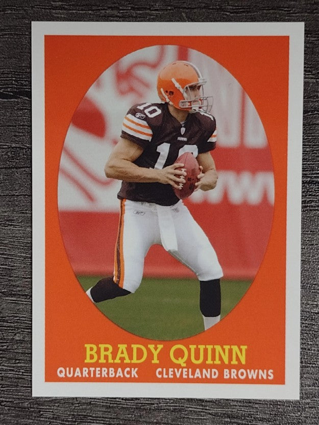 2007 Topps Turn Back The Clock #1 Brady Quinn