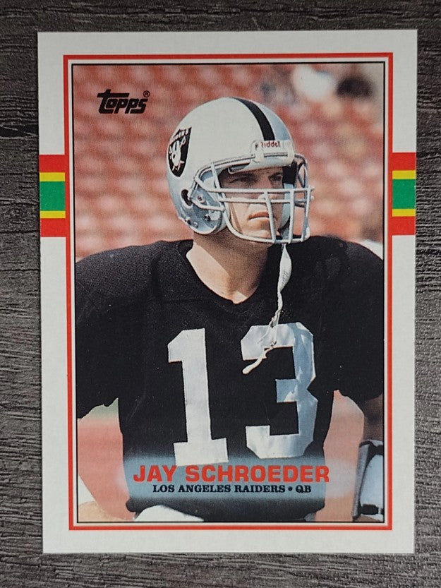 1989 Topps #266 Jay Schroeder