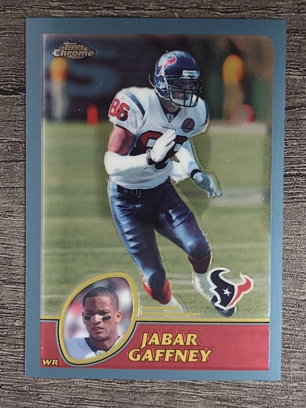 2003 Topps Chrome #87 Jabar Gaffney