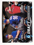 2019 Bowman Chrome Draft Progression #DPRTEX Chris Seise/Josh Jung/Cole Winn
