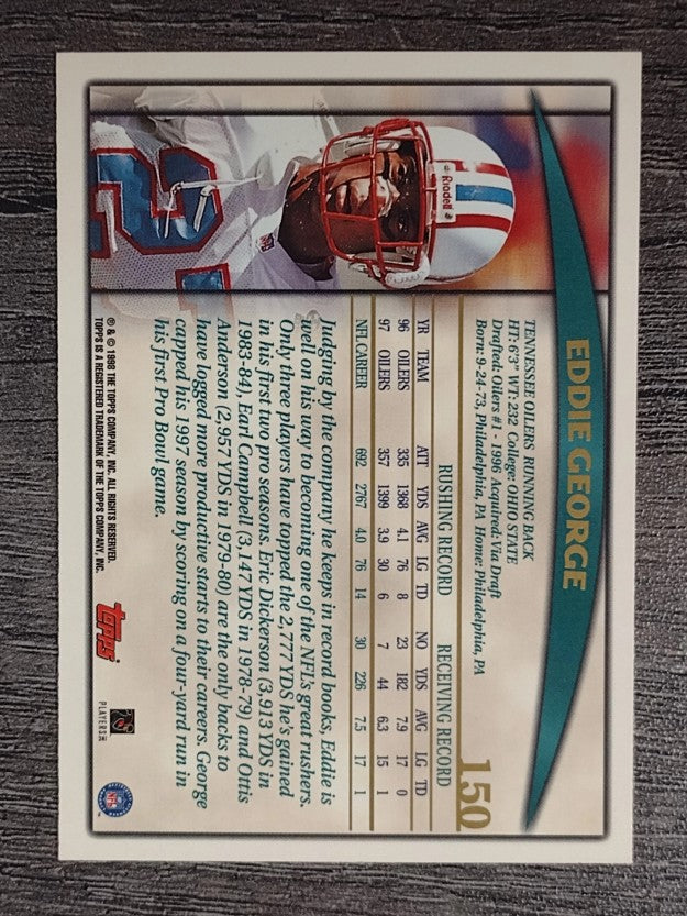 1998 Topps #150 Eddie George