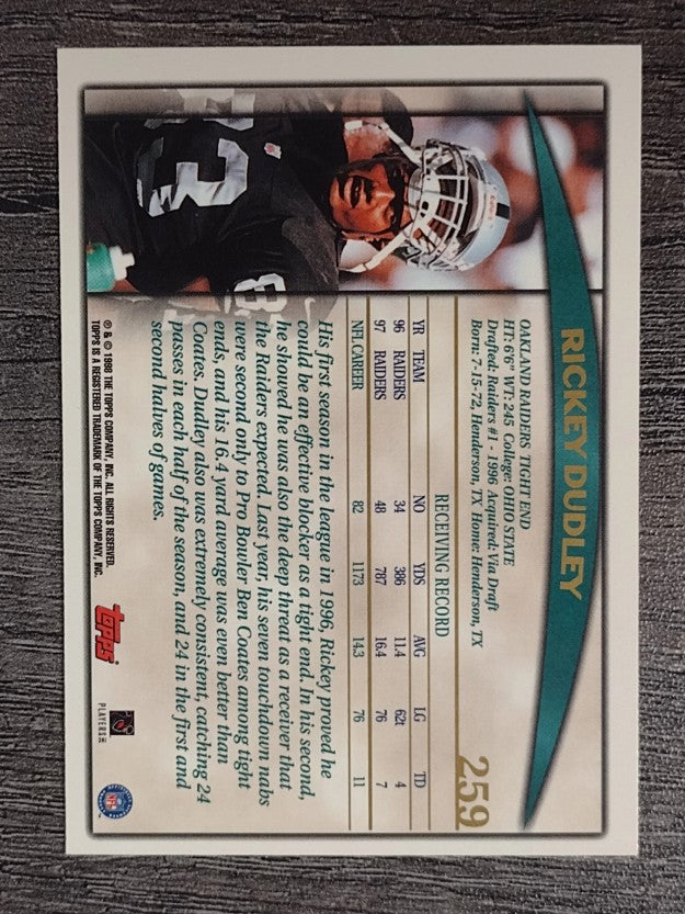 1998 Topps #259 Rickey Dudley