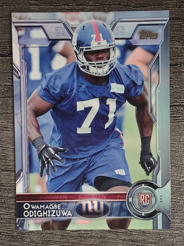 2015 Topps #420 Owamagbe Odighizuwa RC