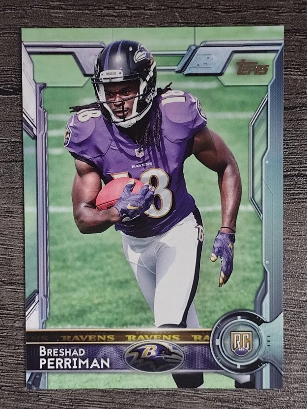 2015 Topps #409A Breshad Perriman RC/running