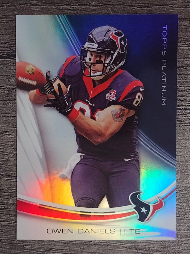 2013 Topps Platinum #85 Owen Daniels