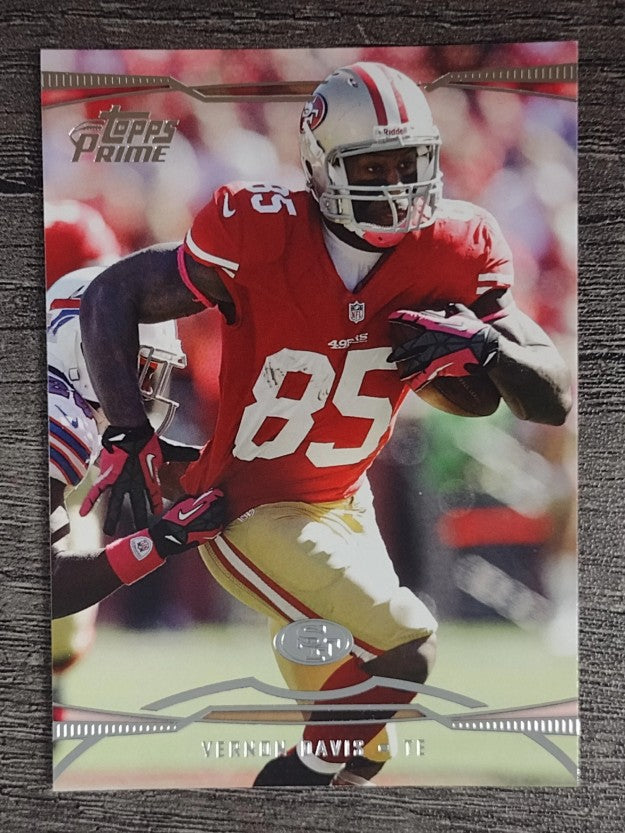 2013 Topps Prime Retail #85 Vernon Davis