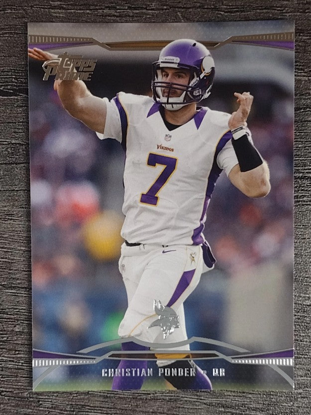 2013 Topps Prime Retail #63 Christian Ponder